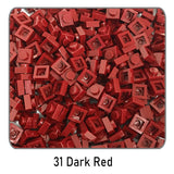 Mini 1x1 Self-Locking Building Bricks – Compatible with Major Brands