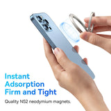 360° Magnetic Phone Ring Holder – Foldable Kickstand with Strong Grip