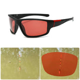 Gafas de sol fotocromáticas VIVIBEE para hombre, gafas deportivas negras para mujer, gafas de sol polarizadas que cambian de color para conducir 2025