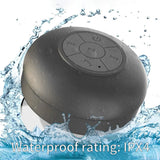 Waterproof Bluetooth Shower Speaker with Suction Cup – Portable Wireless Stereo for Outdoor & Bathroom Use