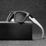 Women's Polarized Rectangle Sunglasses – UV Protection, Anti-Glare & Stylish Vintage Design