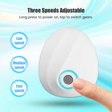 Mini Electric Head Massager – Portable Scalp Relaxation Tool with 4 Nodes & Long Battery Life