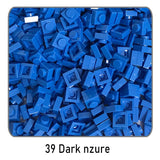 Mini 1x1 Self-Locking Building Bricks – Compatible with Major Brands