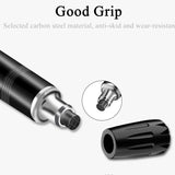 Adjustable Aluminum Trekking Pole with Telescopic Lock – Hiking Stick with Carbon Steel Tip