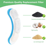 Charcoal Filter Replacement for Cat Water Fountain – Improves Water Freshness & Purity
