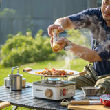 2800W Portable Gas Camping Stove - High-Power Outdoor Burner with Magnetic Connection
