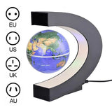 Magnetic Levitating Globe Lamp - Floating World Map with LED Lights