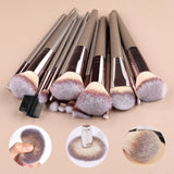 20-Piece Professional Makeup Brush Set for Flawless Beauty Application