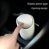 Bote de basura de silicona para automóvil: compacto, duradero y resistente al polvo