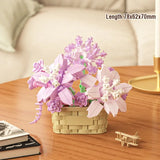 DIY Flower Building Blocks Kit – Creative Bonsai Plants for Kids & Adults