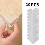 Protector de borde de seguridad para bebés de PVC transparente: protección antigolpes para muebles con cinta de doble cara