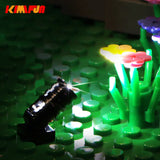 10-Piece LED Spotlight Building Block Set - MOC Lighting Kit for LEGO-Compatible Models