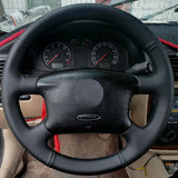 DIY Hand-Stitched Leather Steering Wheel Cover for VW Golf 4 MK4 & Passat B5