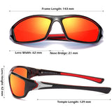 Gafas de sol polarizadas para hombre: protección UV de alta definición para actividades al aire libre y deportes