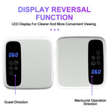 72W Professional UV LED Nail Lamp for Gel Polish with Auto Sensor & 4 Timer Settings