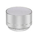 Mini Bluetooth Steel Speaker – Portable Wireless Subwoofer with HD Stereo Sound & TF Card Support