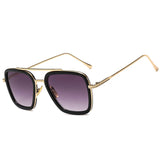 Gafas de sol con degradado retro Krokodil 66218: gafas antirreflejos UV400 para hombre