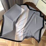 Geometric Pattern Polyester Scarf for Women – Stylish and Versatile Accessory