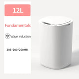 Automatic Electric Touchless Trash Can with Waterproof 12L Capacity