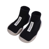 Non-Slip Baby Sock Shoes – Comfortable Toddler First Walking Shoes with Rubber Sole for Boys & Girls
