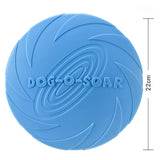 Durable Rubber Flying Disc Toy for Dogs