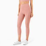 Women's High-Waist Calf-Length Yoga Leggings with Pockets – Stretchy, Breathable Workout Pants