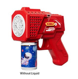 Unicorn Bubble Gun for Kids - Automatic Bubble Blower with LED Lights & 360° Leak-Proof Design