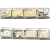 DIY Cartoon Cat Italian Charm Links for Stainless Steel Bracelets – Trendy Modular Jewelry Accessories
