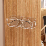 Vitrina para gafas de pared: caja para guardar gafas de sol con diseño perforado para organizar el hogar