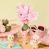 Cherry Blossom Anime Figures - Cute Collectible PVC Dolls for Anime Fans (3-7cm)