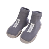 Non-Slip Baby Sock Shoes – Comfortable Toddler First Walking Shoes with Rubber Sole for Boys & Girls