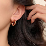 Classic Round Hoop Earrings for Women – Elegant Everyday Style