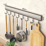 Gancho multifuncional de aleación de aluminio: resistente, duradero y versátil para uso en el hogar, la cocina y la oficina
