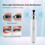 Electric Eye Massager with LED Light Therapy – Reduce Dark Circles, Puffiness & Wrinkles for Brighter, Youthful Eyes
