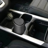 Bote de basura de silicona para automóvil: compacto, duradero y resistente al polvo