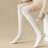 Women’s Knee-High Socks – Thin, Stretchy & Stylish Solid Color Stockings
