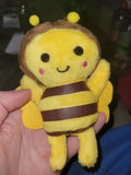 Bee-Shaped Plush Dog Toy – Interactive Chew & Dental Cleaning Toy