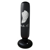 Inflatable Punching Bag for Adults & Kids - 160cm PVC Kickboxing Training Bag