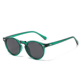 Classic Round Polarized Sunglasses – UV400 Protection & Stylish Mirror Lenses