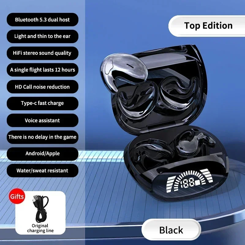 Auriculares inalámbricos Bluetooth con cancelación activa de ruido y batería de 240 horas de duración 
