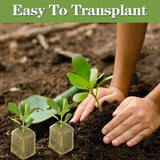 Rockwool Seed Starter Cubes for Hydroponics – Soilless Germination Plugs for Rapid Root Growth