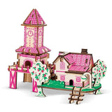 3D Wooden Windmill Puzzle - DIY Educational Building Toy for Kids & Adults