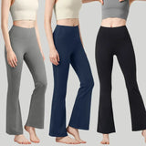 Women's High Waisted Yoga Pants - Bootcut Flared Leggings for Workout & Casual Wear