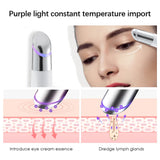 Electric Eye Massager with LED Light Therapy – Reduce Dark Circles, Puffiness & Wrinkles for Brighter, Youthful Eyes