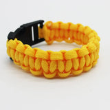 7-Strand Paracord Survival Bracelet – 23cm Emergency Rope for Outdoor & Camping