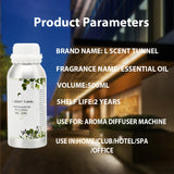 Solar-Powered Essential Oil Diffuser with 500ml Capacity