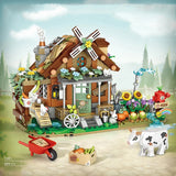 Mini Foldable Lemon Tea Shop Building Blocks Set – Creative City Street Model