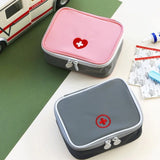 Mini First Aid Kit Bag – Portable Medicine Organizer for Travel, Camping, Home & Car Emergency Use