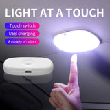 Car Ambient Light – Multi-Color LED Neon Light for Car Interior, USB Rechargeable, Magnetic Mount, 3 Modes, 12V/24V