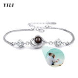 Personalized Photo Projection Bracelet – Custom Picture Jewelry Gift for Loved Ones